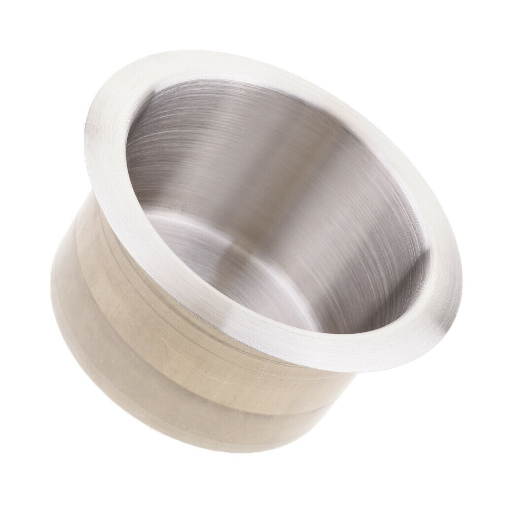 2 Sets Stainless Steel Recessed Cup Drink Holder for Camper 85x55mm+68x55mm