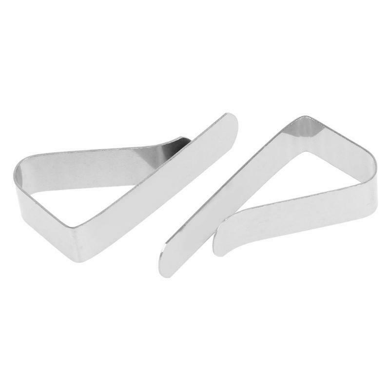 4Pcs Table Cloth Tablecloth Clip Clamp Holder For Party Wedding Stainless Steel