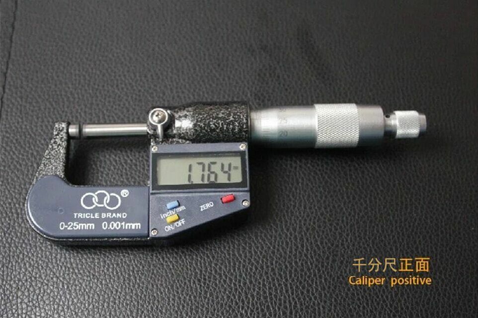 New Digital display and Mechanical scale 2 in 1 Spiral Micrometer Caliper 0-25mm