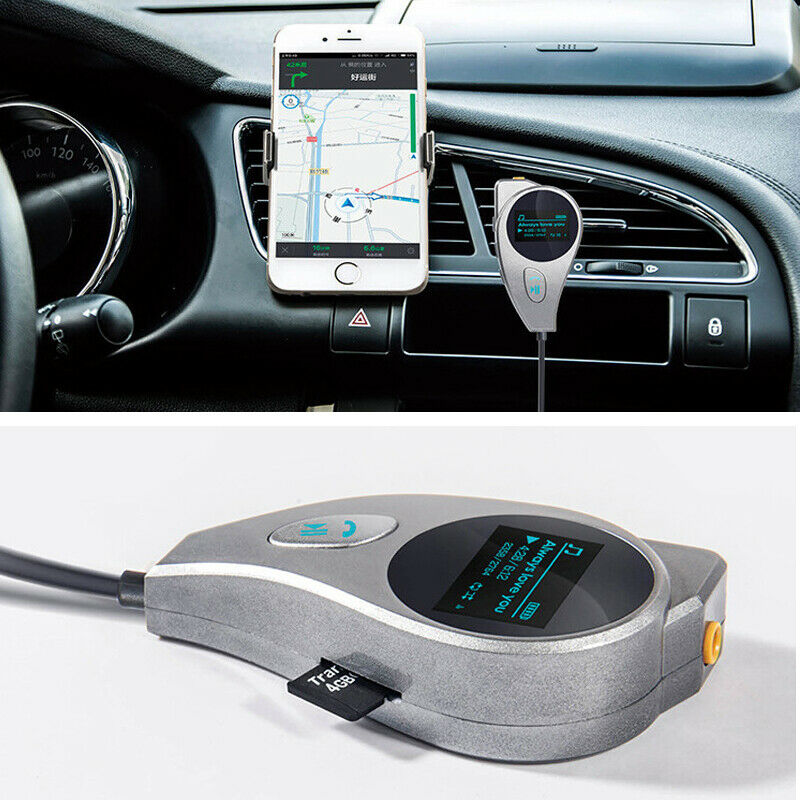 Car SUV FM Transmitter Modulator Wireless Bluetooth Radio MP3 Player USB TF Card