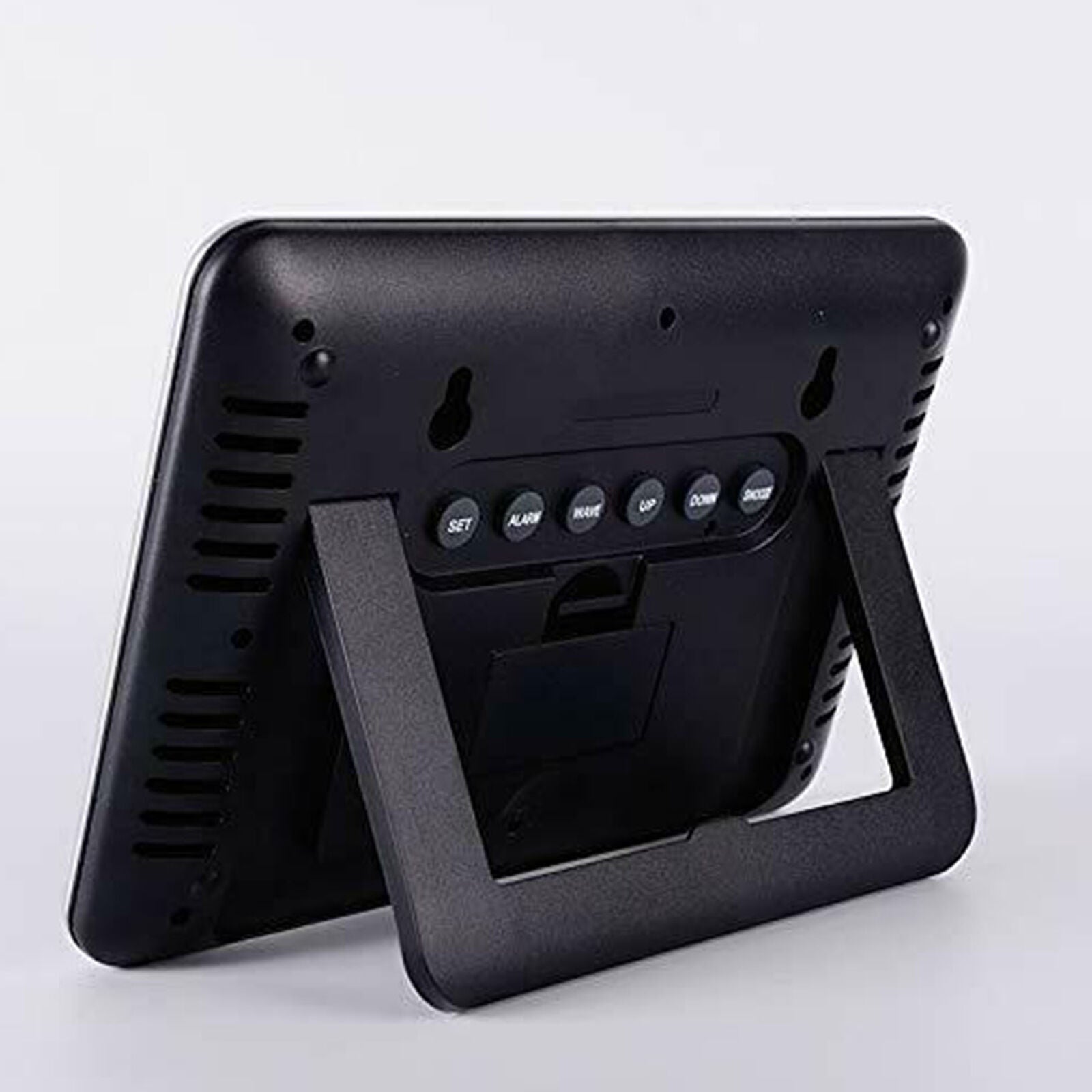Digital Atomic Indoor Wall Desk Clocks Large Screen Calendar Timer 7 Language US