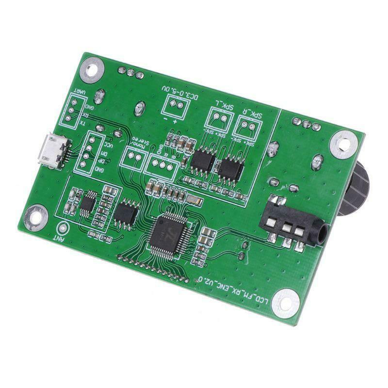 Digital FM 87-108MHz DSP&PLL LCD Stereo Radio Receiver Module + Serial Control