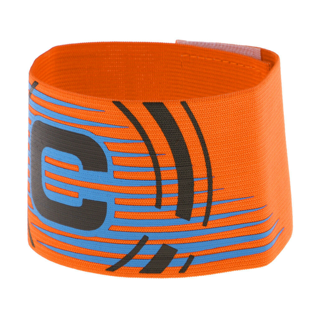 4pcs Elastic Captain Armband Leader C Arm Band for Ruggy Hockey Soccer Football