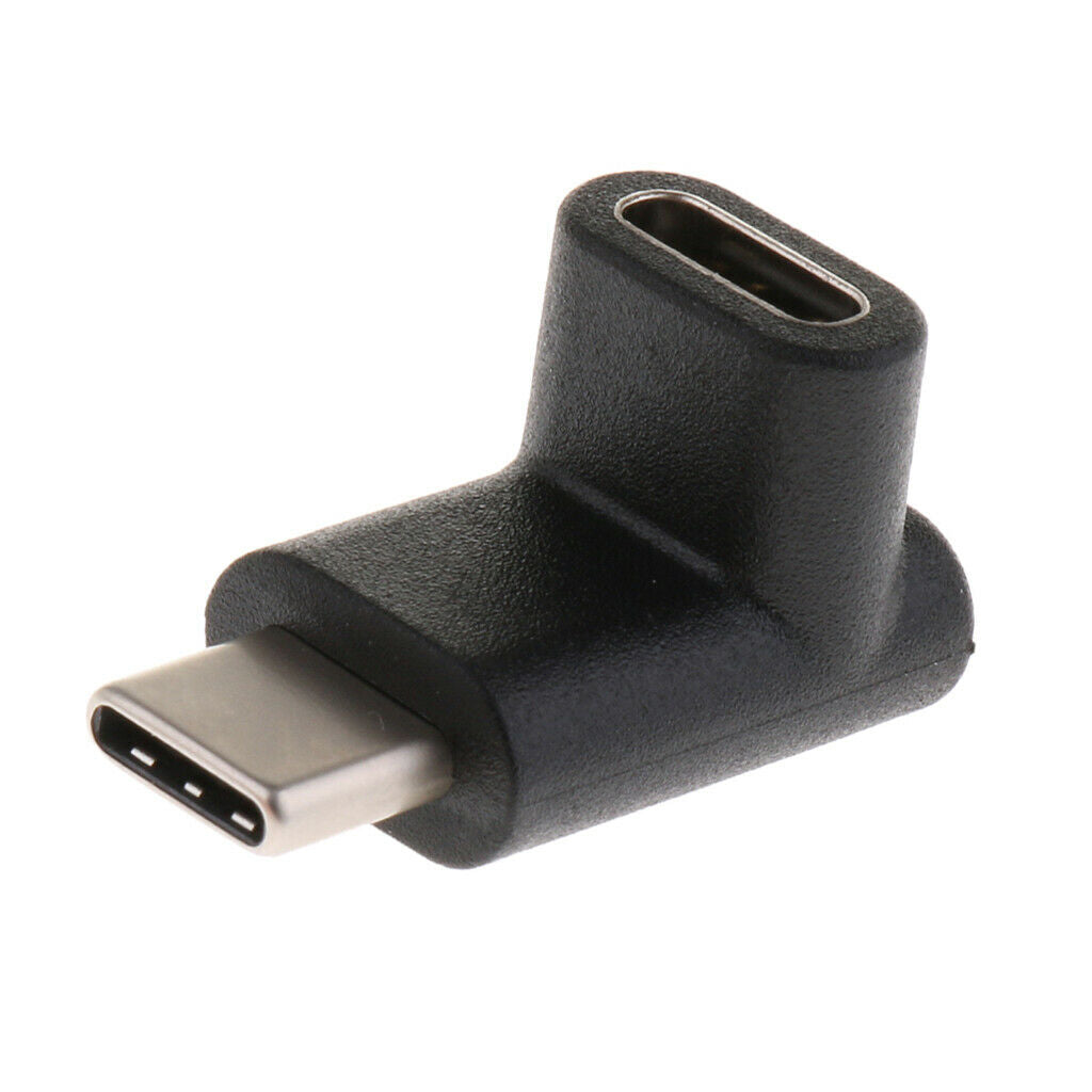 90Degree USB C Type C Male to Female Adapter Extension Adapter for Laptop