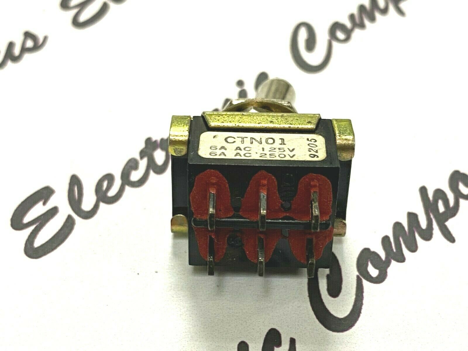 1pcs - OHTO CTN01 6A AC 125V/250V Rocker Switch - JAPAN