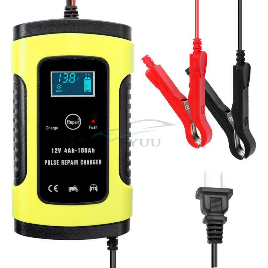 1 Piece DC 12V 5-6A 3-Stage Automatic Switchmode Pulse Repair Battery Charger