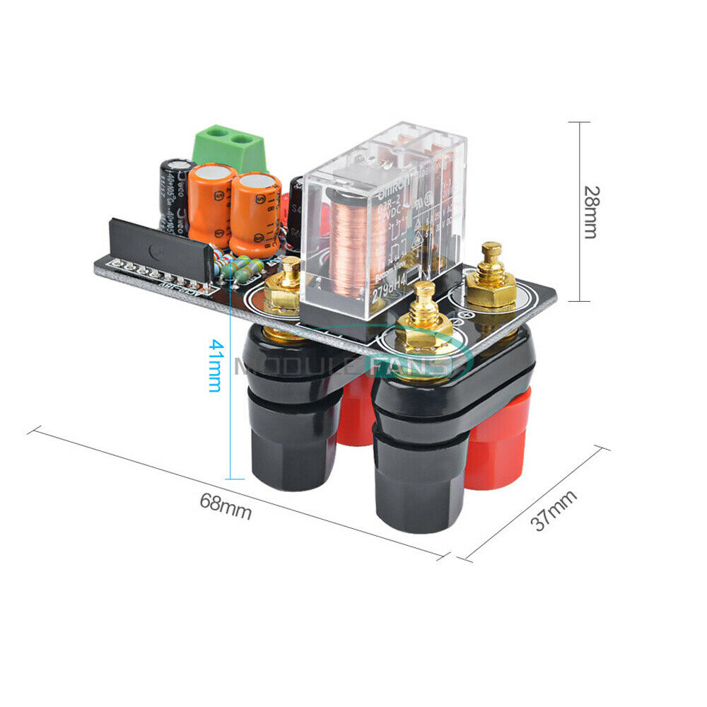 AC12-24V UPC1237 Stereo Horn Protection Board Ready-for-use Amplifier Subwoofer