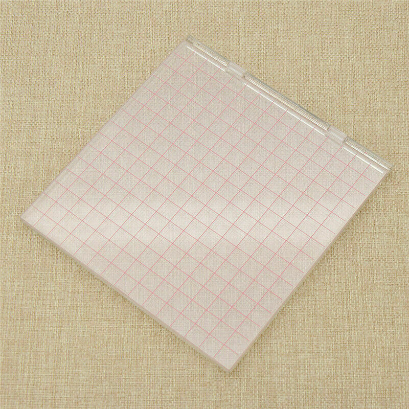 Clear Stamps Tool Positioning Transparent Acrylic Stamping Card Making Craft DIY