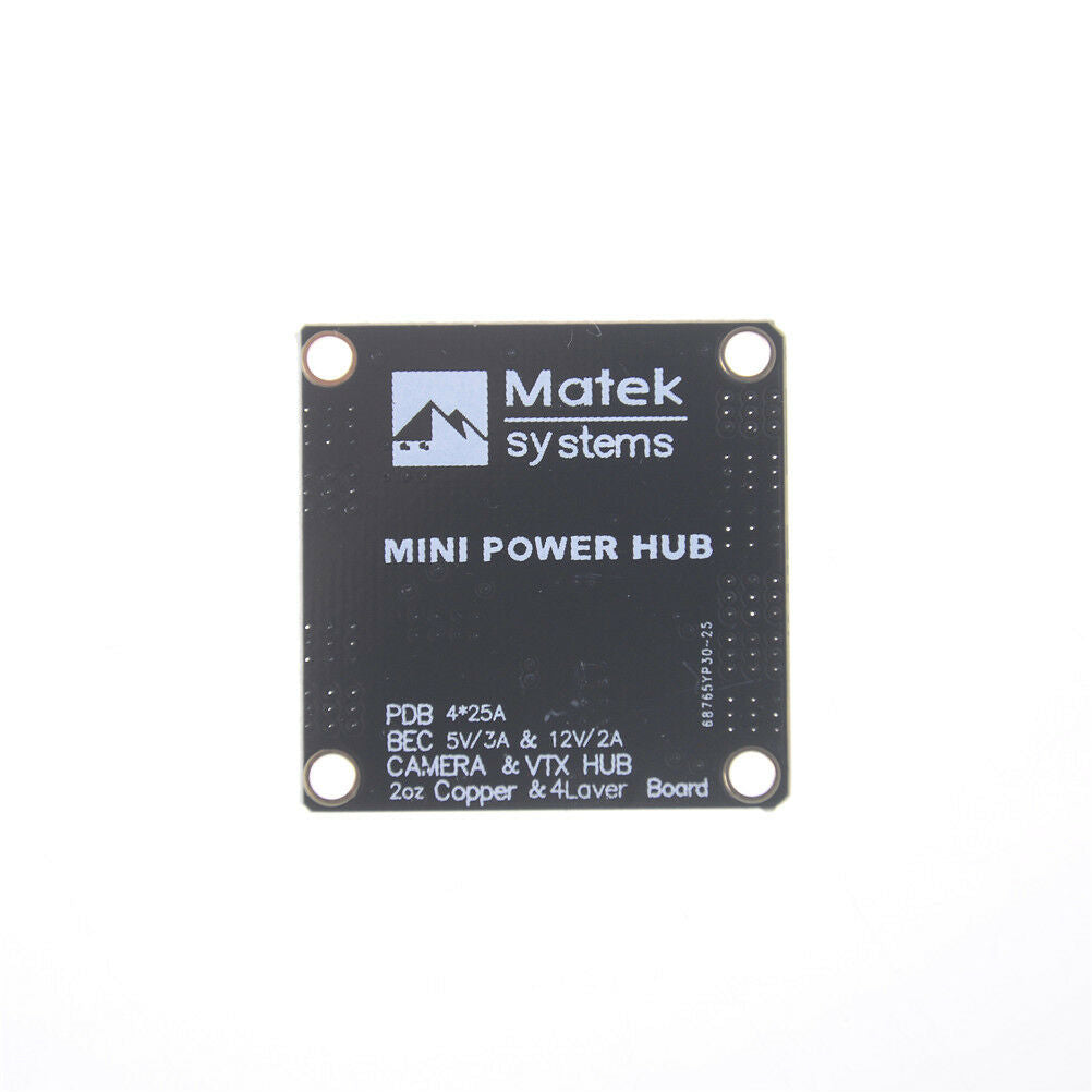 Matek Mini Power Hub Power Distribution Board PDB with BEC 5V & 12V for F.l8