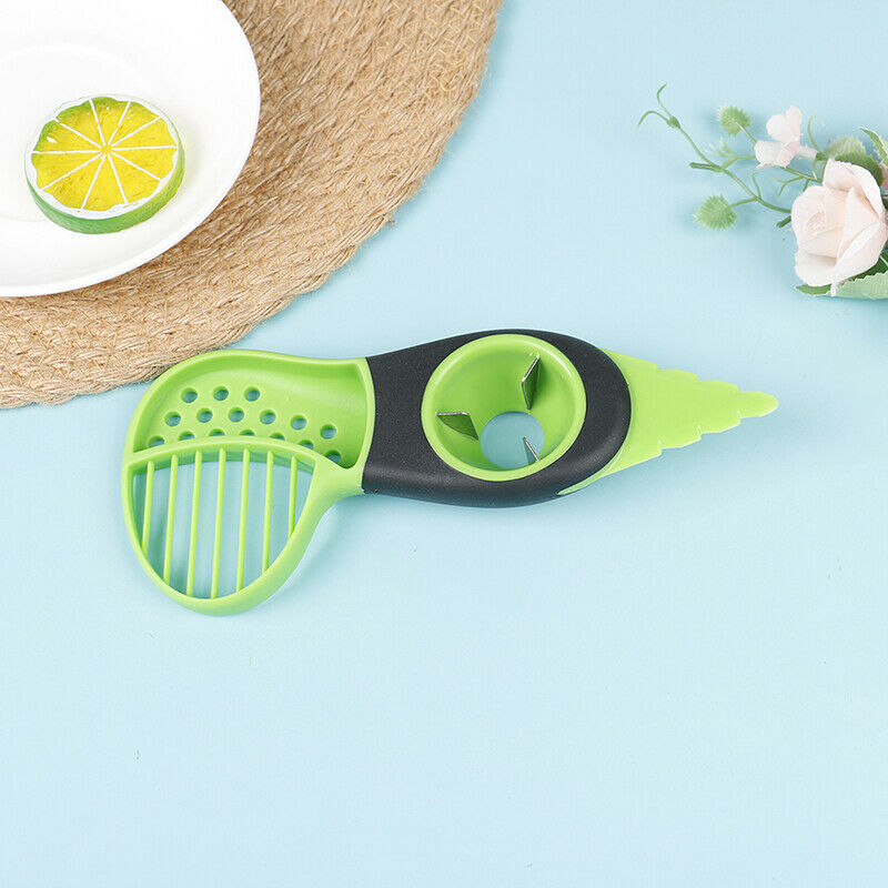 3-In-1Avocado Cutter Tool Stone Fruit Peeler Split Papaya Avacado Slicer KniFCA