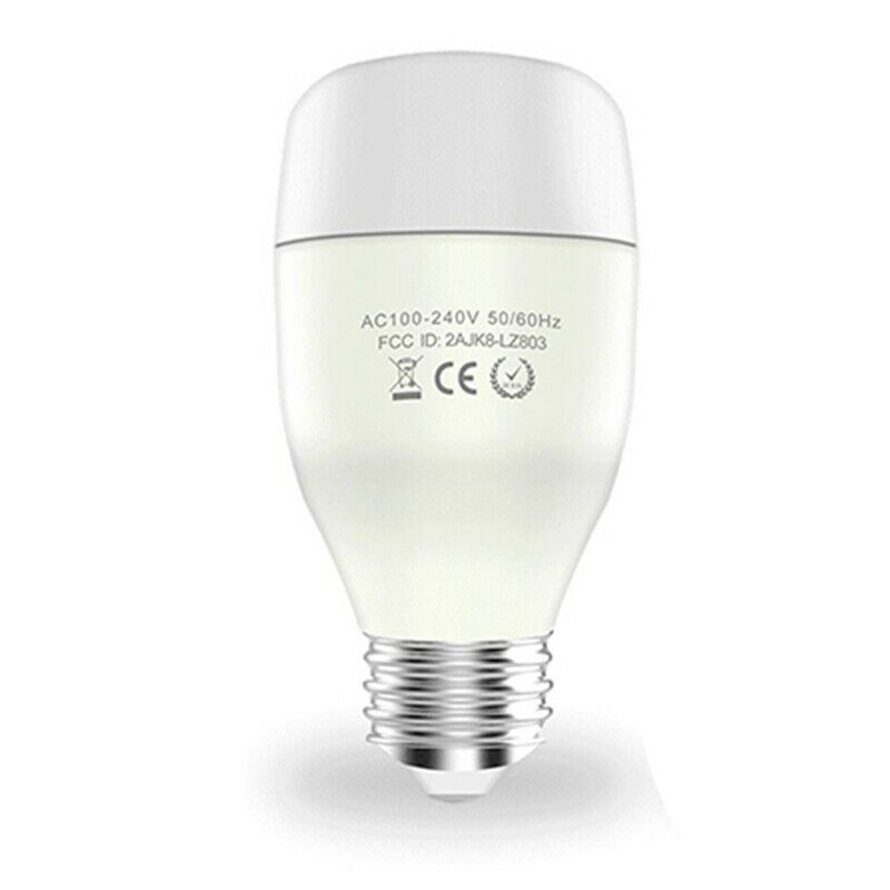 E27 Smart Wifi LED Bulb 7W WCRGB Tuya Smart Dimmable Lamp Bulb Color ChanginW4H3