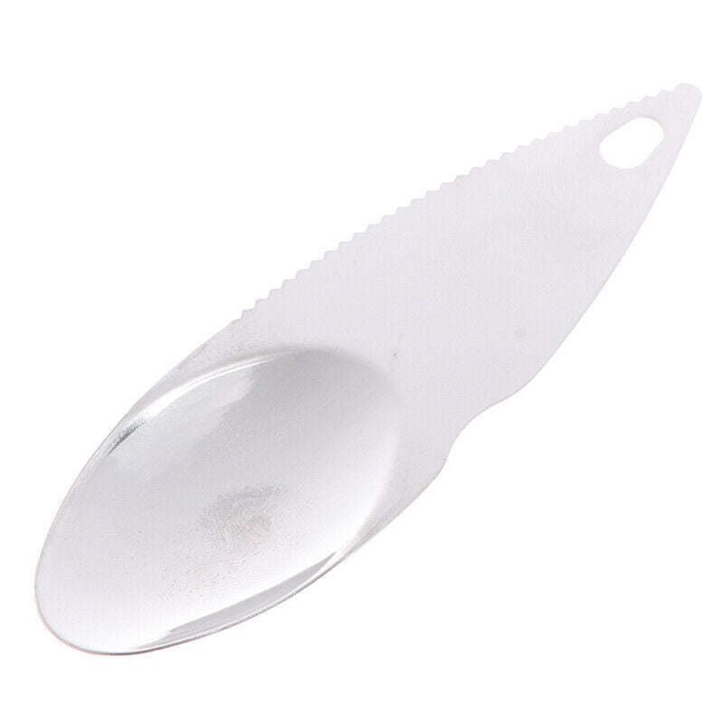 1pcs Kiwifruit Cut Spoon Serrated Blade Peeling Dig Spoon for Kitch.l8