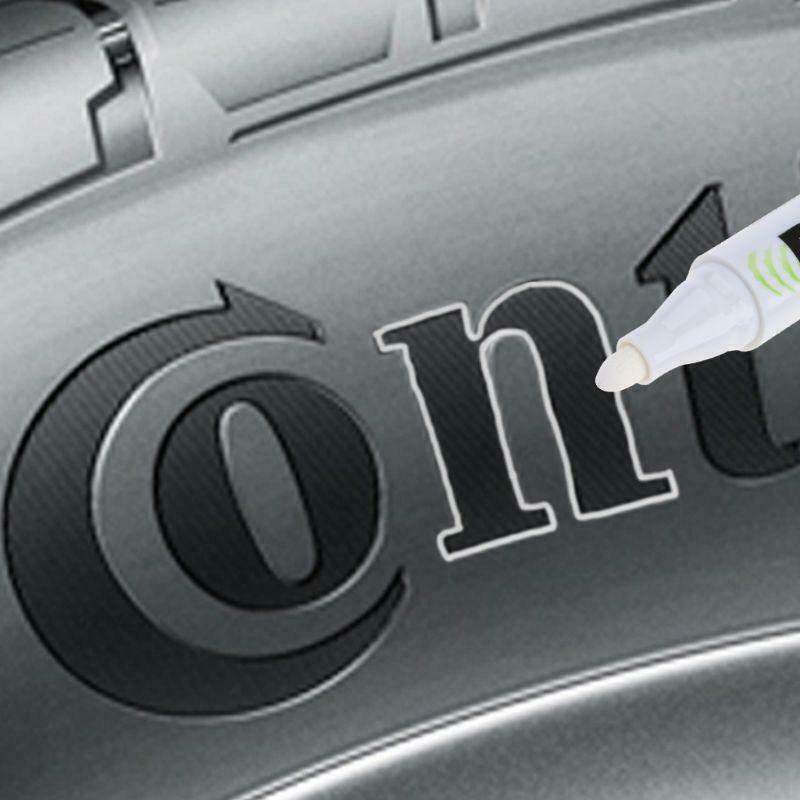 White Marker Pen Paint Oil Car Tire Marker Pen Waterproof Paint Graffiti Pen
