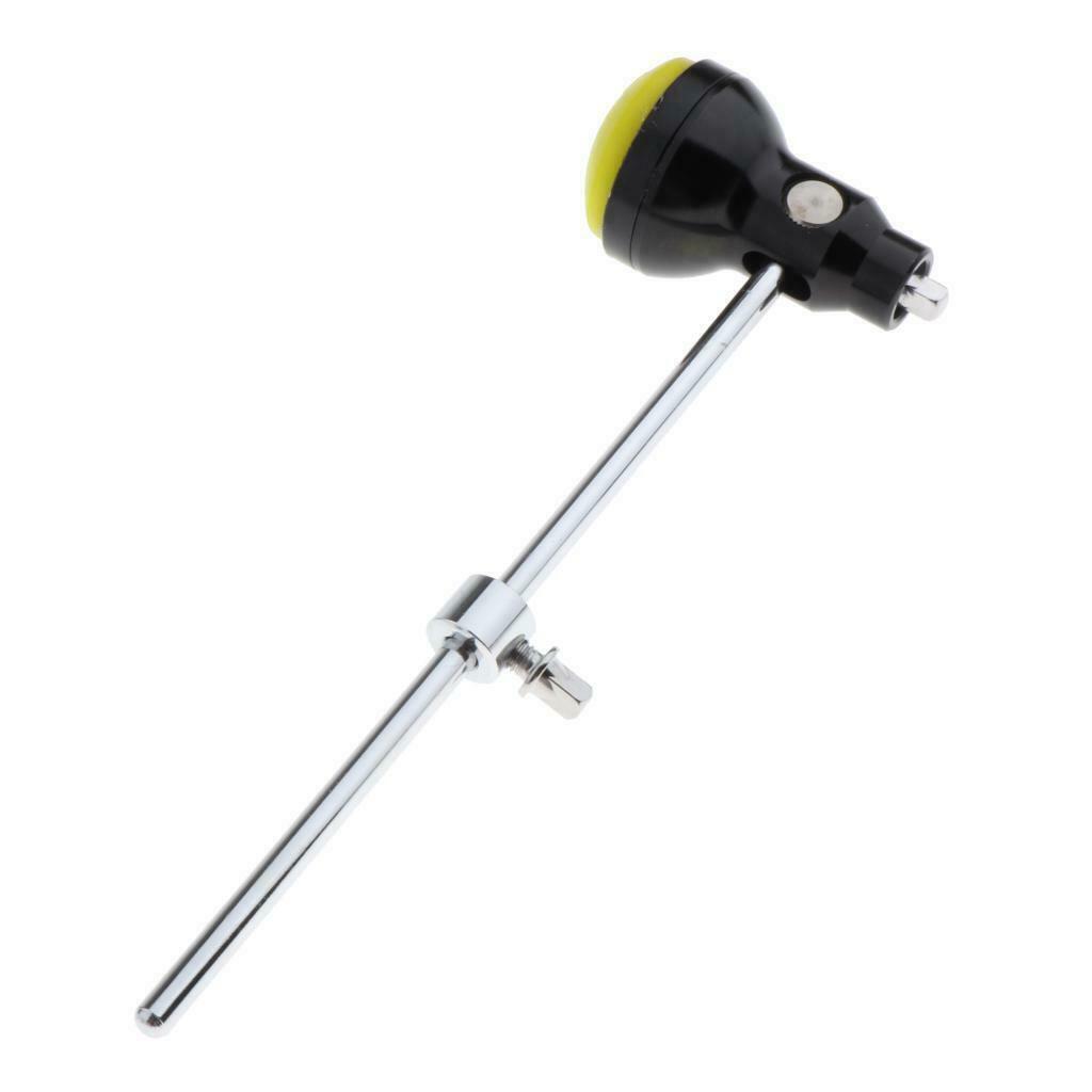 Percussion Hammer Bass Drum Beater Hammer for Drum Set Parts Yellow