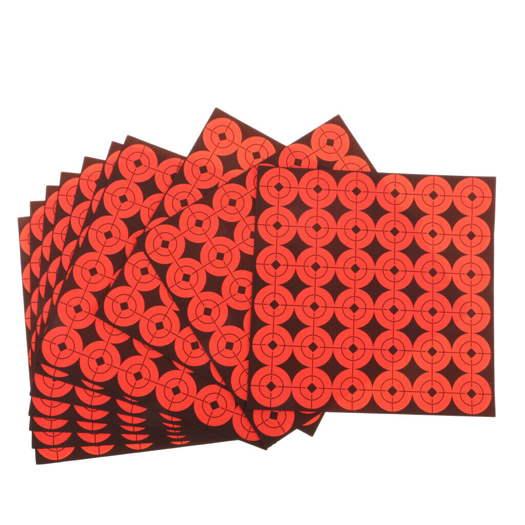 1800pcs Bulk Shooting Paper Targets Reactive Splatter Stickers Hunting