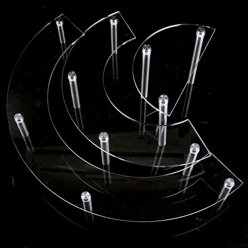 3 Tiers Dessert Display Shelf Stand Party Acrylic Cake Cupcake Serving Platt SJ