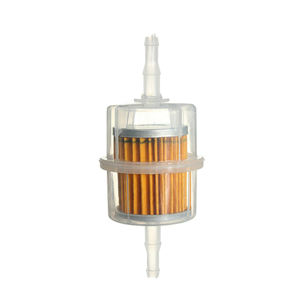 2Pcs 6mm / 8mm Oil Filter Engine Oil Filter with Hose for 47cc 49cc Motorcycle