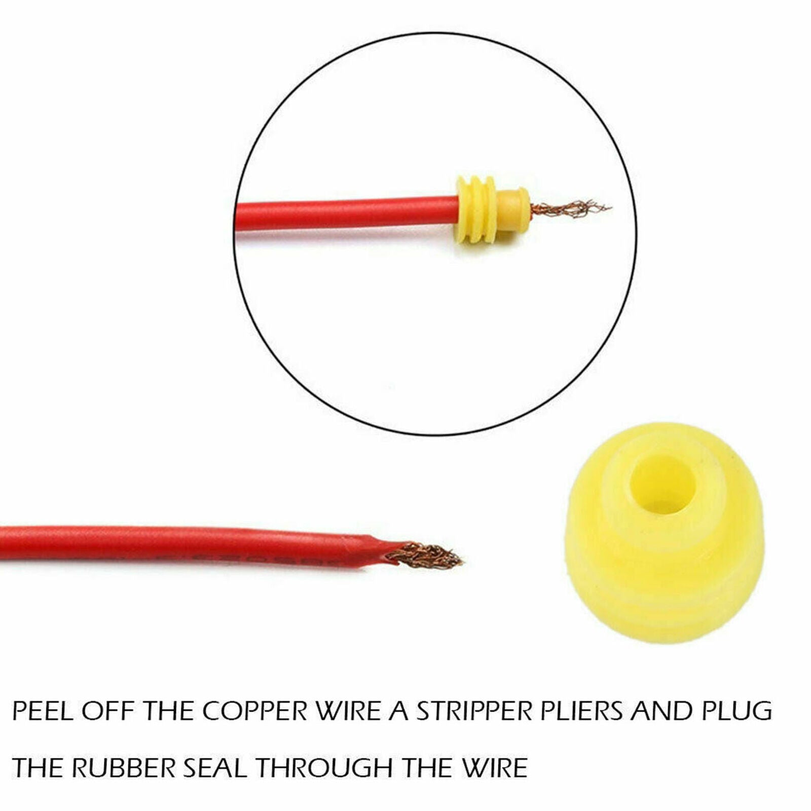 1/2/3/4/ Pin Way Sealed Waterproof Electrical Wire Connector Plug Car Auto Set