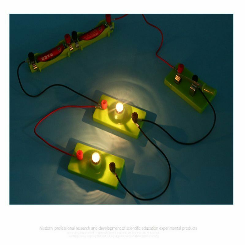 Basic Circuit Electricity Learning Kit Physics Educational ToysBDAU XC