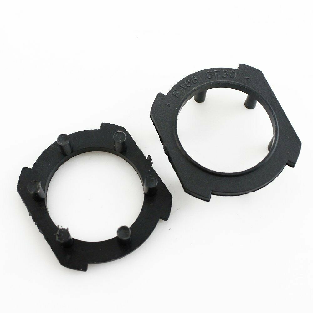 2pcs Fits HXXda CRXV Mazda H7 LED Light Lamp Bulbs Clip Holder Adapter Retainer