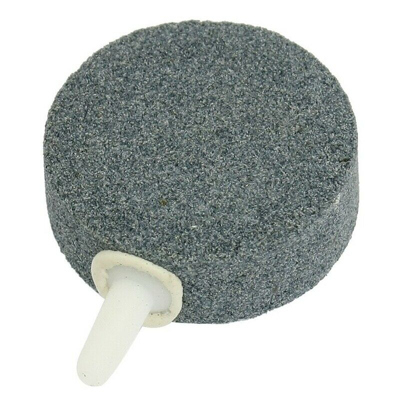 Gray Round Shape Air Pump Airstone for Aquarium Tank Fish R8I5