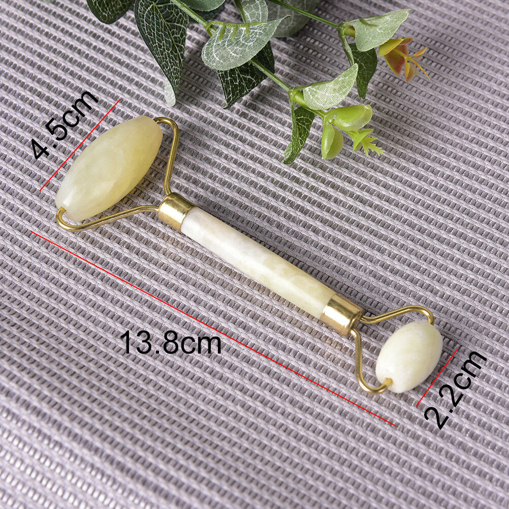 1Pc White Women Facial Massager Body Head Neck Foot Nature Beauty Tool Jad.l8