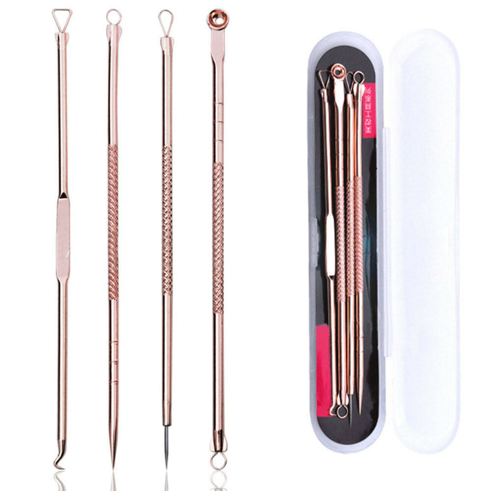 Blackhead Remover Tool â€“ Pimple Popper Whitehead Removal Blemish Pore Extractor