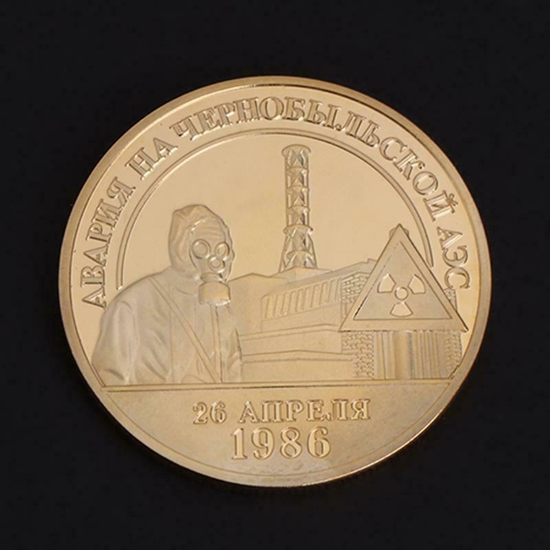Commemorative Coin 1986 1996 Nuclear Incident Alloy Collection Art Gift Souvenir
