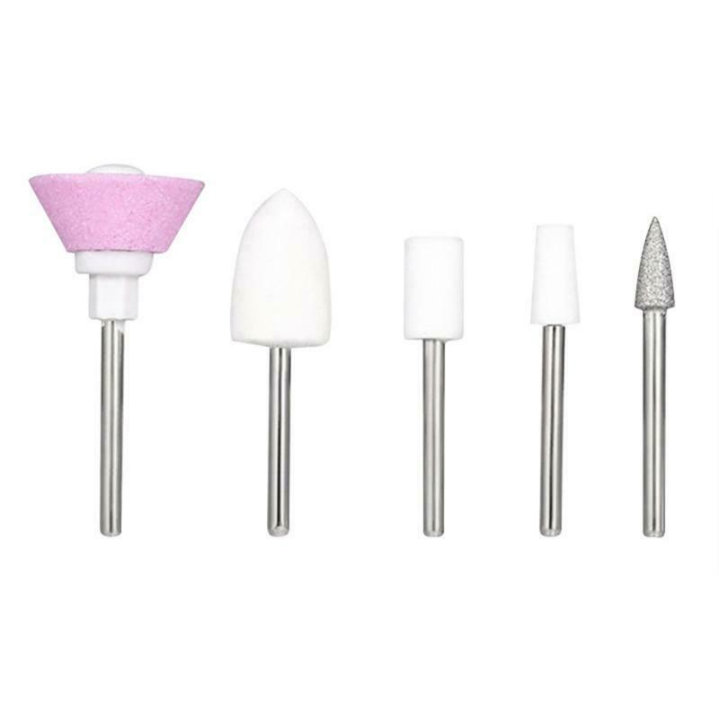 Electric Manicure Head Replacement Device Nail Cuticle Files Tools Pedicure
