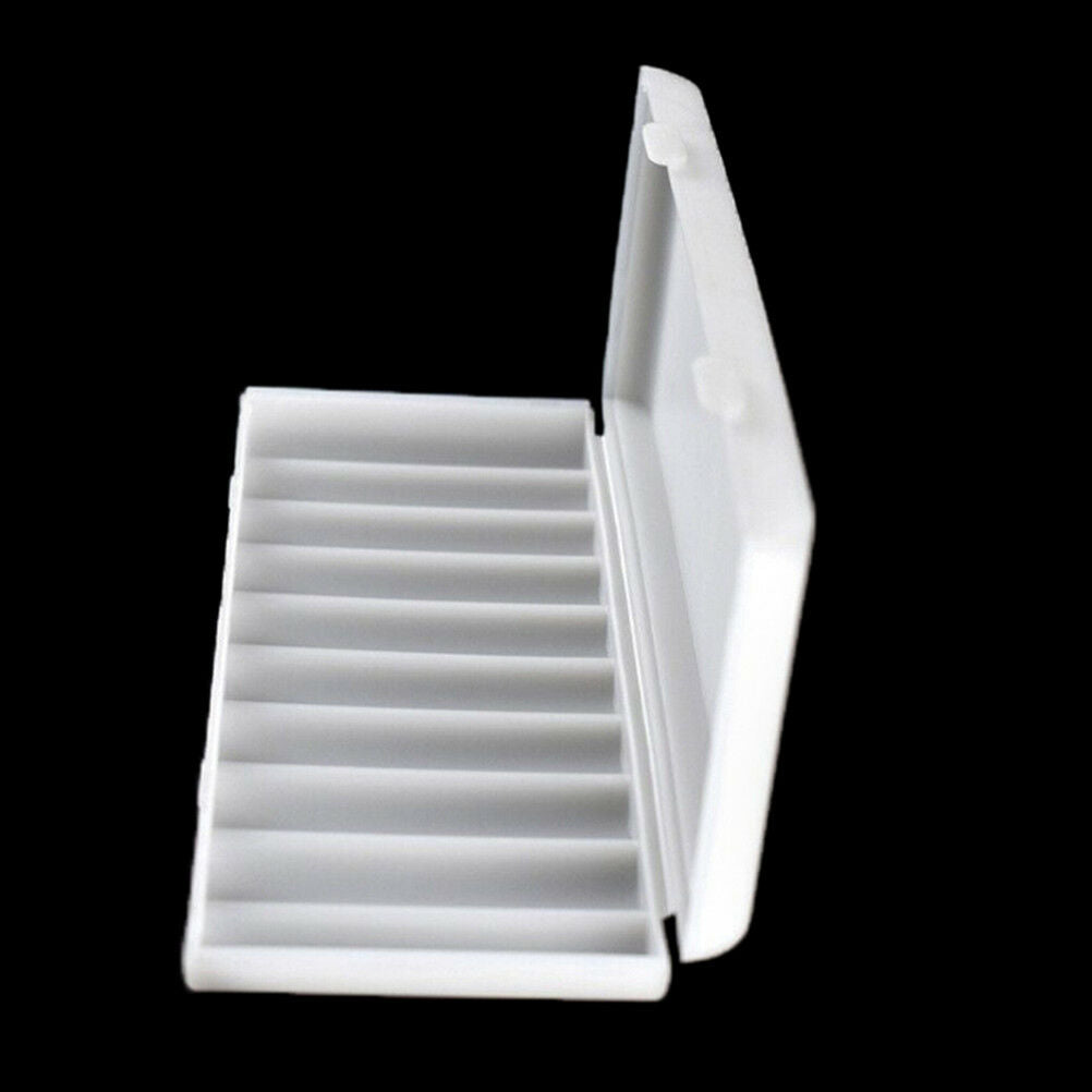 Portable plastic battery case cover holder storage box for 10pcs18650Batt.l8