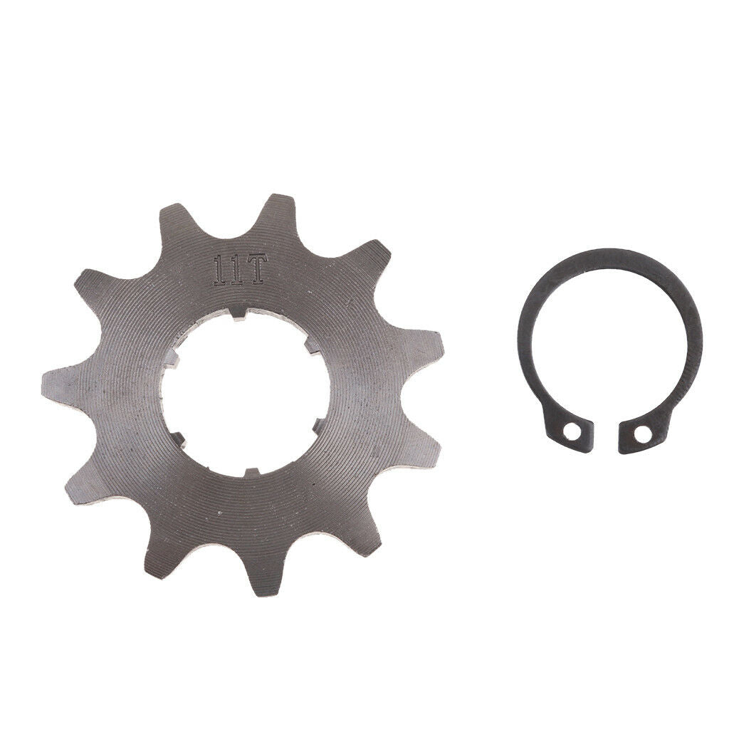 420 Chain 11T Tooth Sprocket 20mm for ATV Dirt Bike 70 110 125 140 150cc