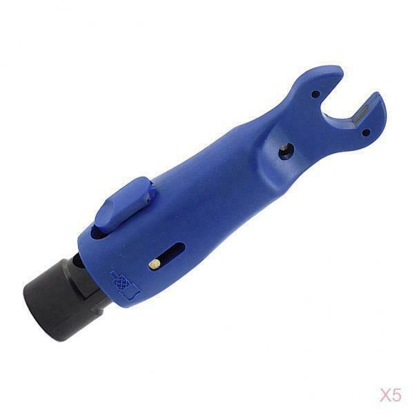 5 pieces RG59/6 Coaxial Cable Stripper Combination Wire Cable Tool Stripping