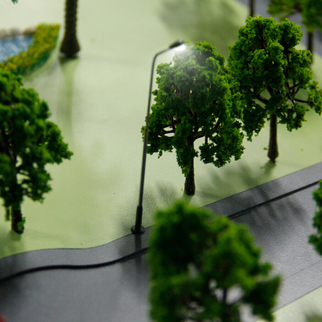 10PCS 3V LED Lights Street Lamp Railways SCENERY DIORAMAS Accessory 1:150