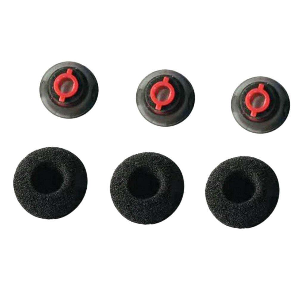6pcs Silicone in-ear Bluetooth Earphone Covers Tips