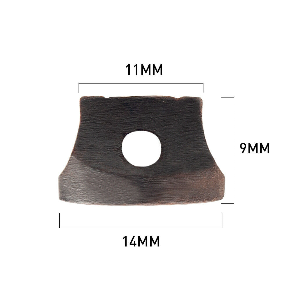 10 Pack China Erhu Wooden Bridge Maintenance Adjustment Musical Insrumental