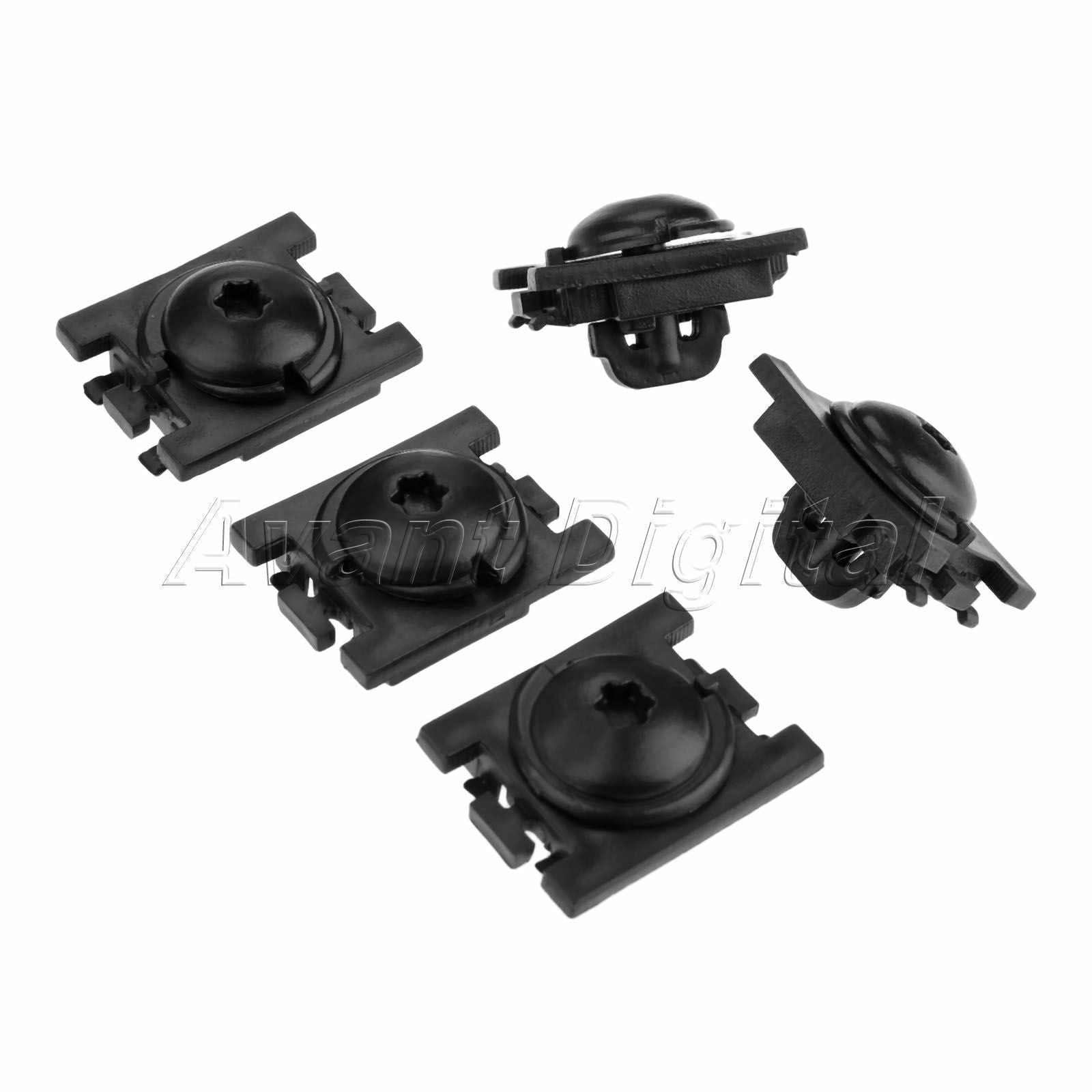 20PC Auto Mudguard Lining Nylon Fasteners Car Fender Fixing Clips Clamps Set