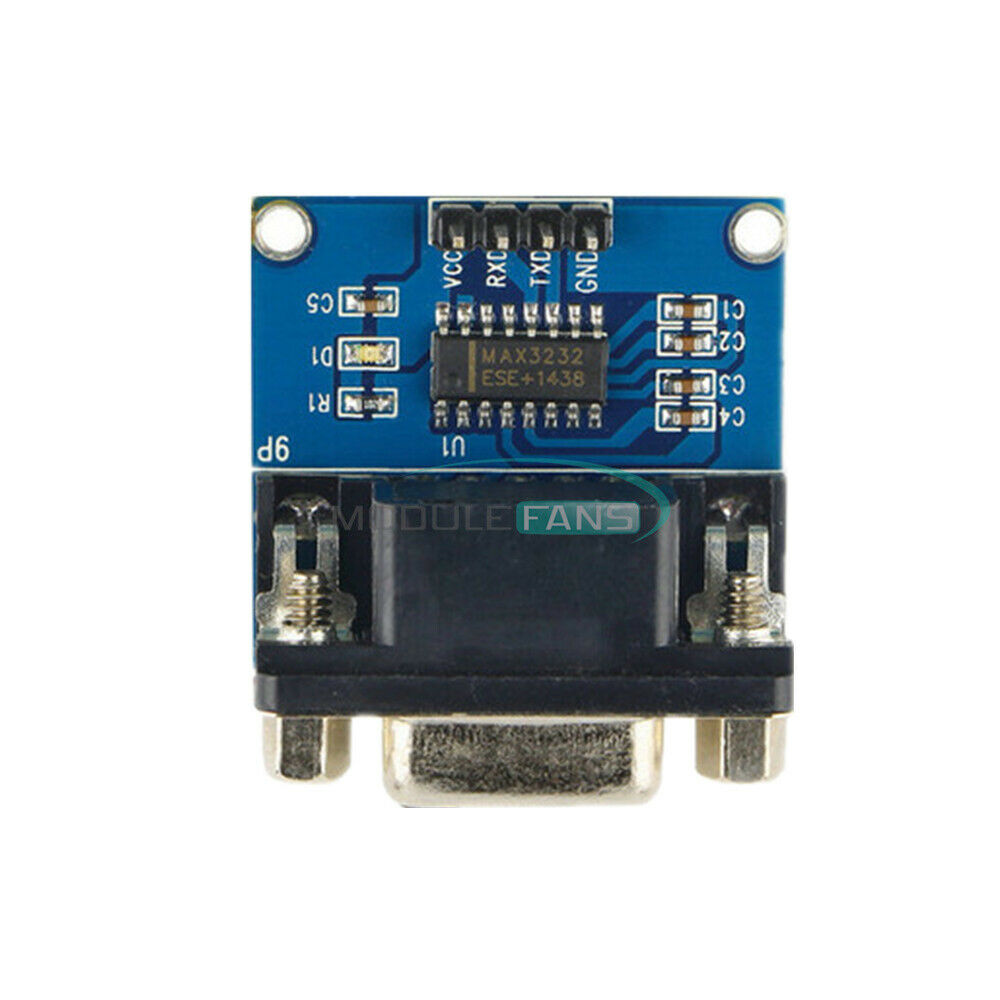 RS232 MAX3232 To TTL Connector Converter DB9 Connector+ 5PIN 20cm DuPont Cable