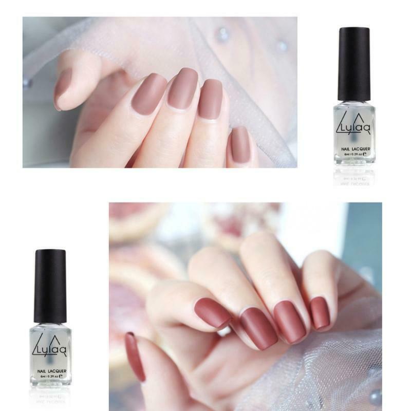 6ML Matte Polish Nail Polish Glue Nail Polish Top Polish Matte Effect