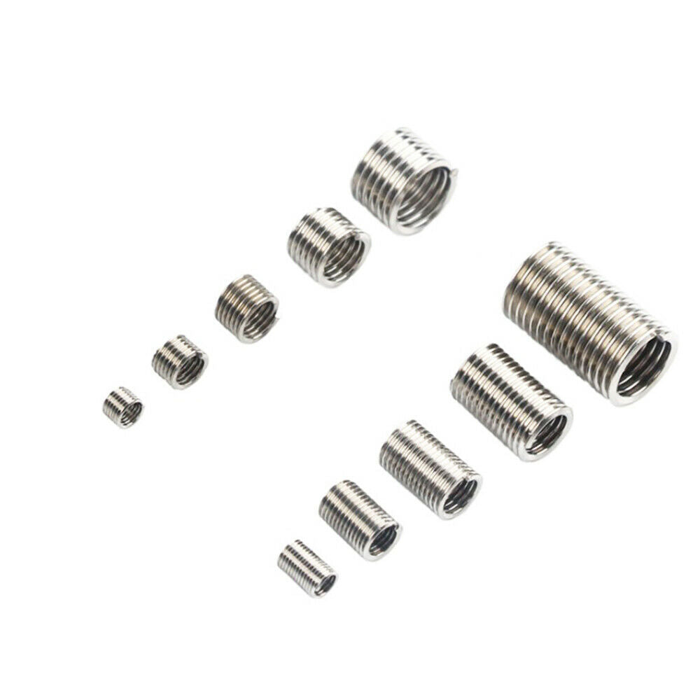 150Pc Stainless Steel M3 M4 M5 M6 M8 Rivet Nut Helicoil Thread Repair Insert Kit