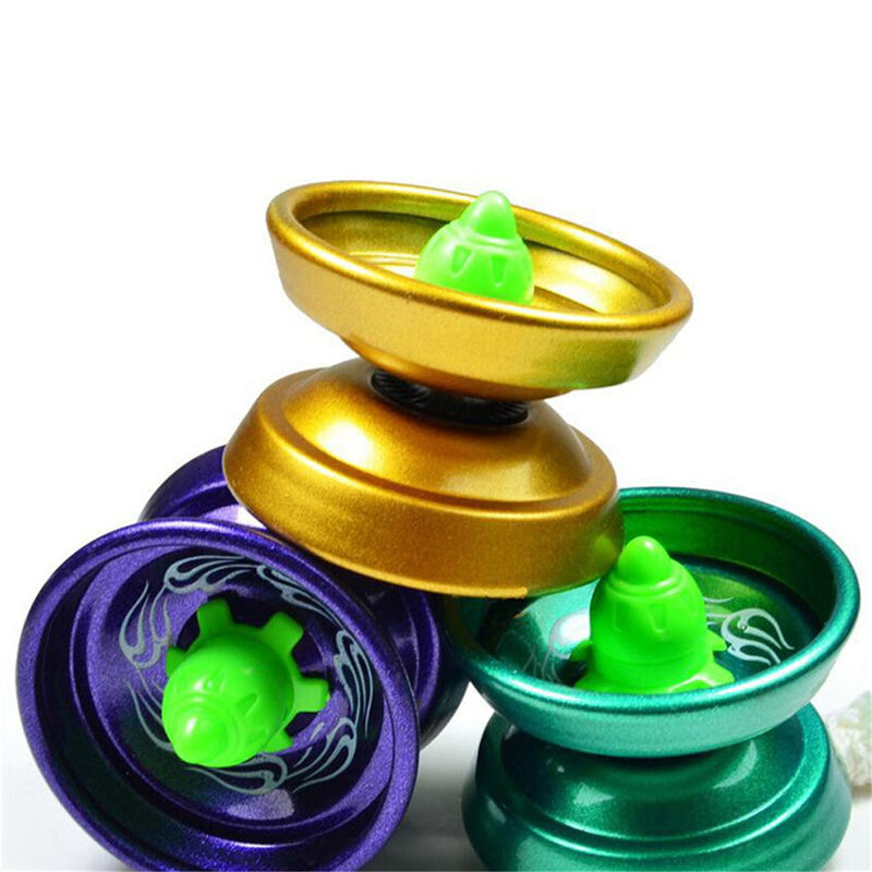 Cool Aluminum Design Professional YoYo Ball Bearing String Trick Alloy Kid.l8