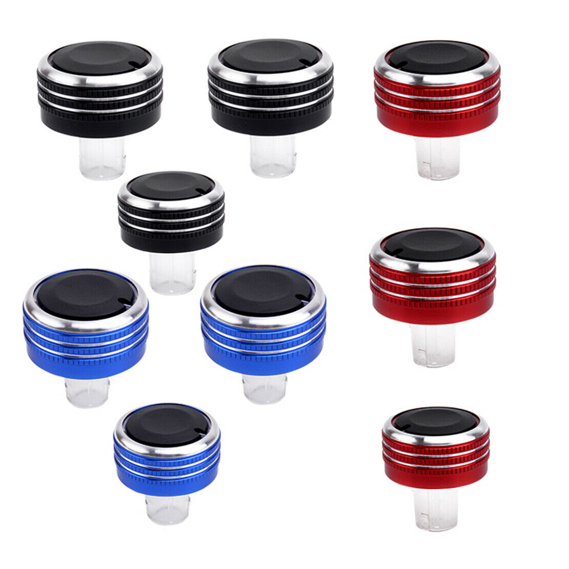 3Pcs Air  Climate Control Switch Knob Fit for VW Golf Jetta Caddy EOS