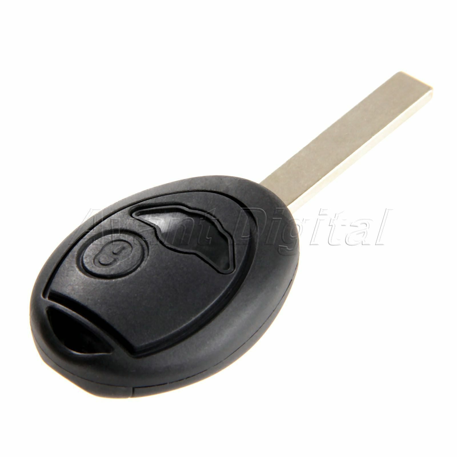 2 BTN Replacement Remote Key Fob Case Shell For Mini Cooper with Uncut Blade