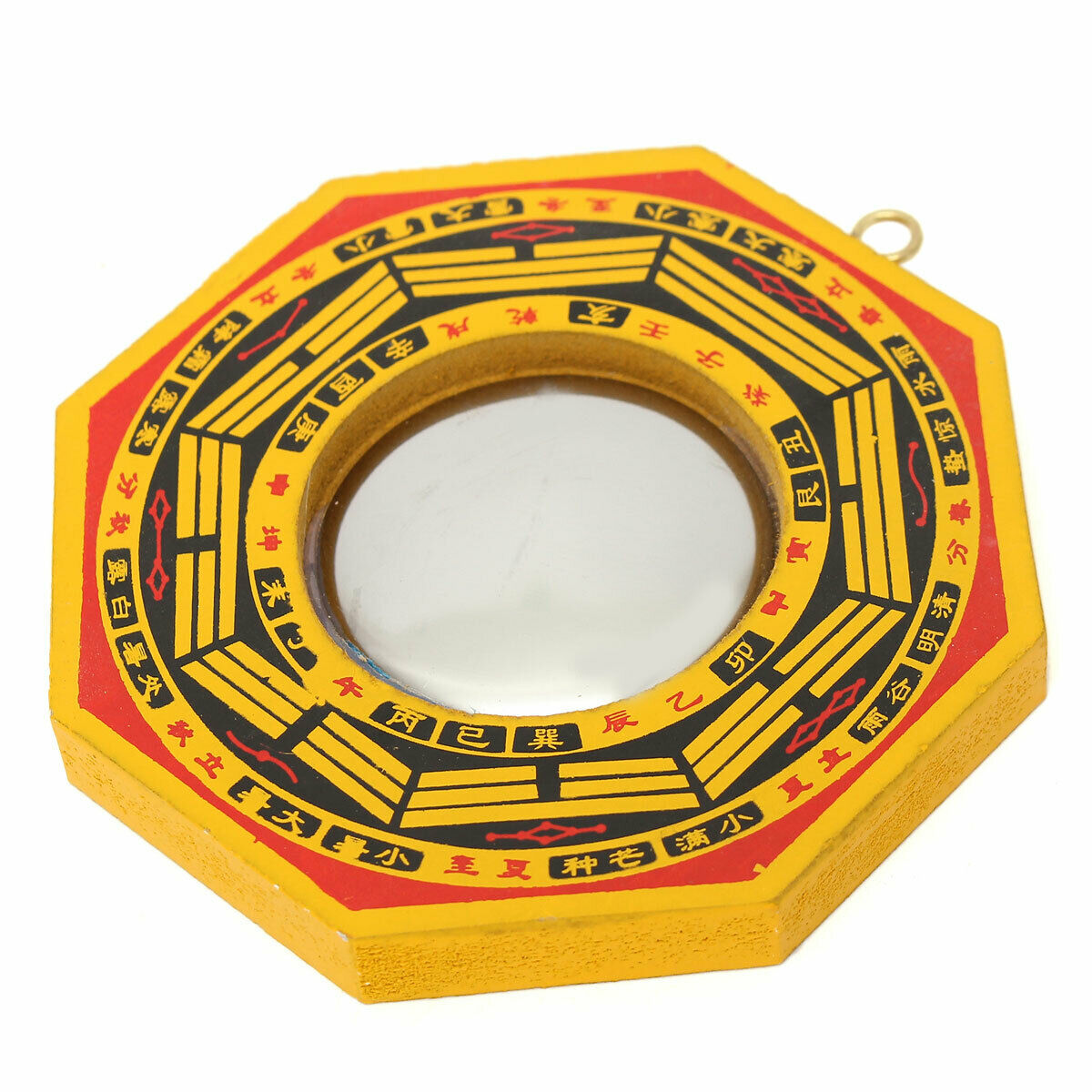 Chinese Feng Shui Dent Convex agua Mirror Lucky lessing House Protection  â˜ª