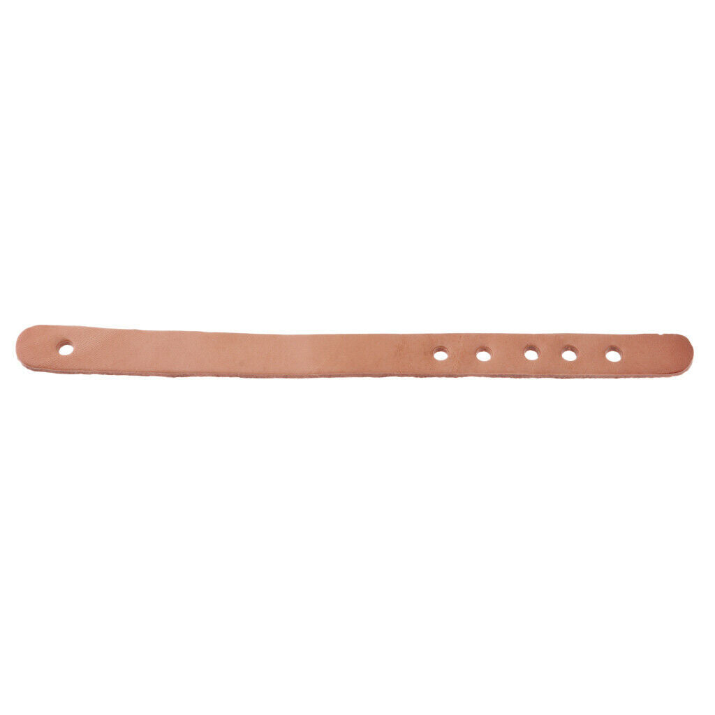 6pcs Pool Eight Ball Billiard Table Pocket Rail Track Slide Leather Belt Set