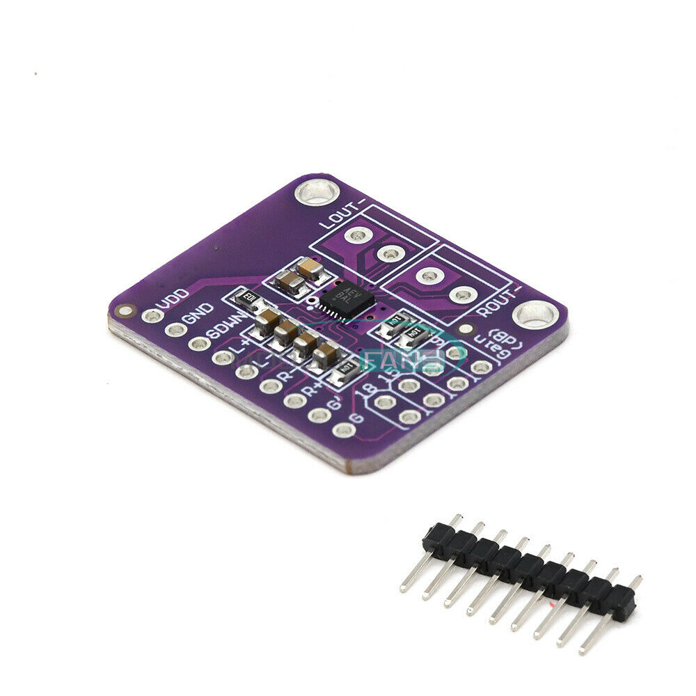 Stereo Class D Amplifier Breakout Board Class MAX98306 Sensor AB Audio 3.7W