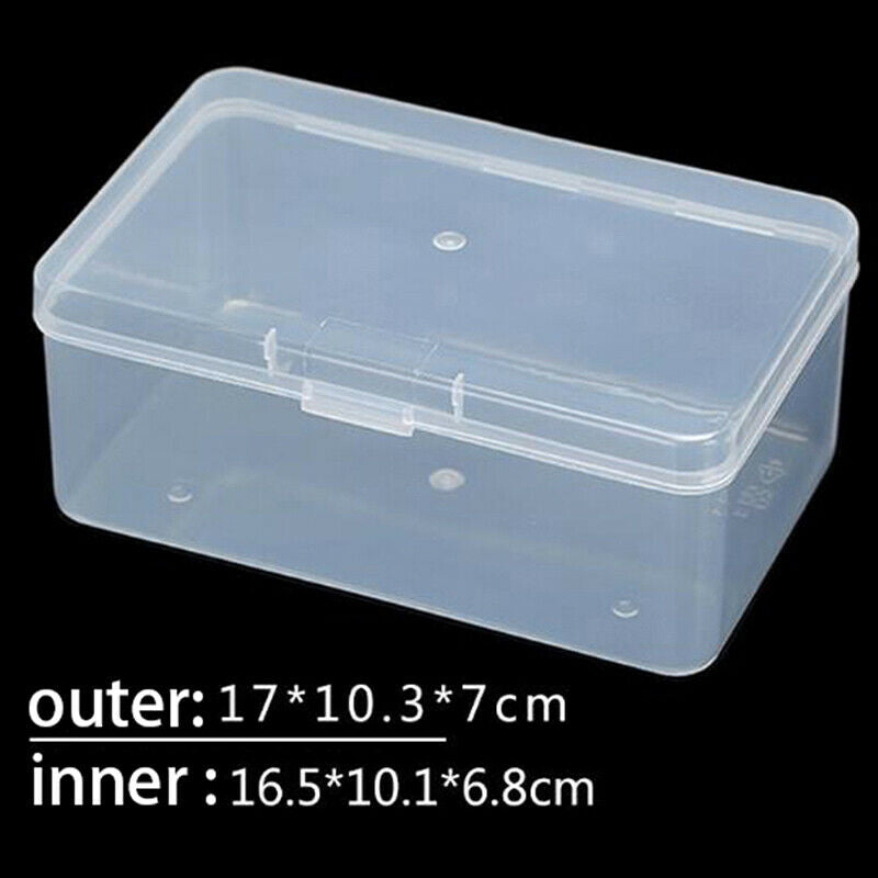 17*10.3*7cm Packaging Box Chip Box Storage Transparent Plastic PP Materia.l8