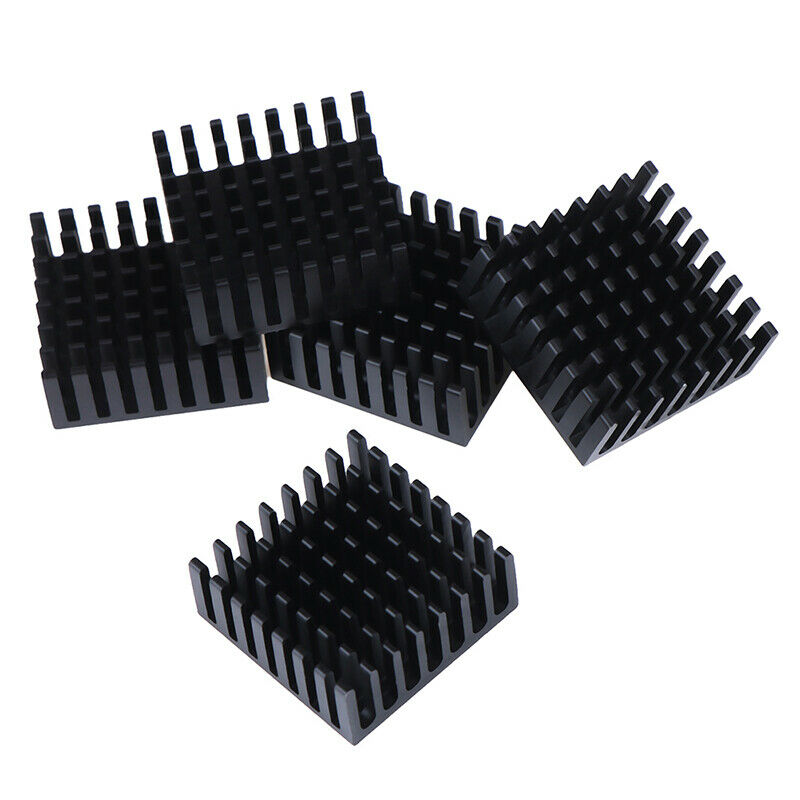 5pcs 25*25*10mm Aluminum Cooler Radiator Electronic Chip Heats..l8