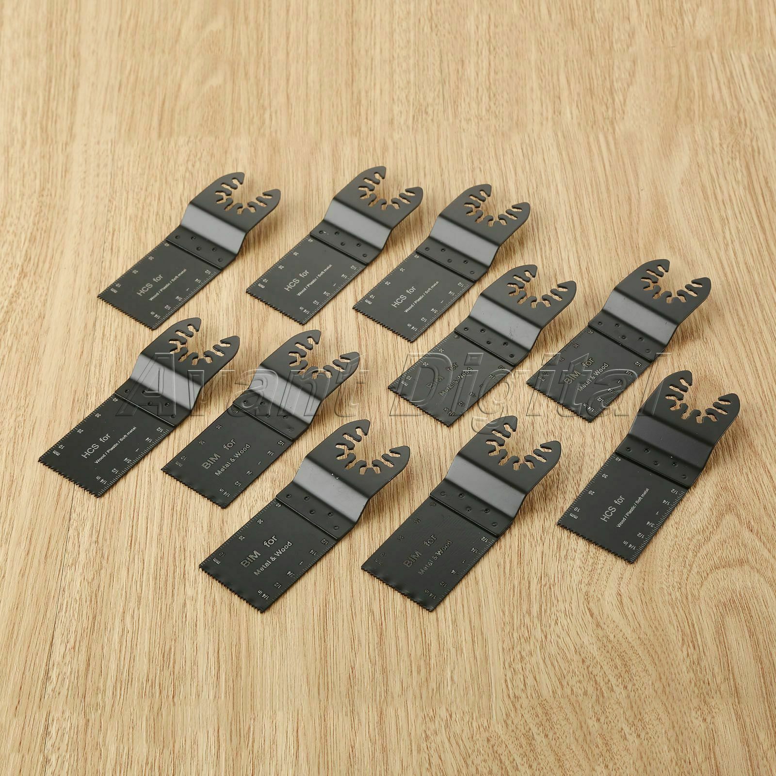 Mix Cutting Saw Blades Oscillating Multi Tool For Fein Multimaster Makita 10pcs
