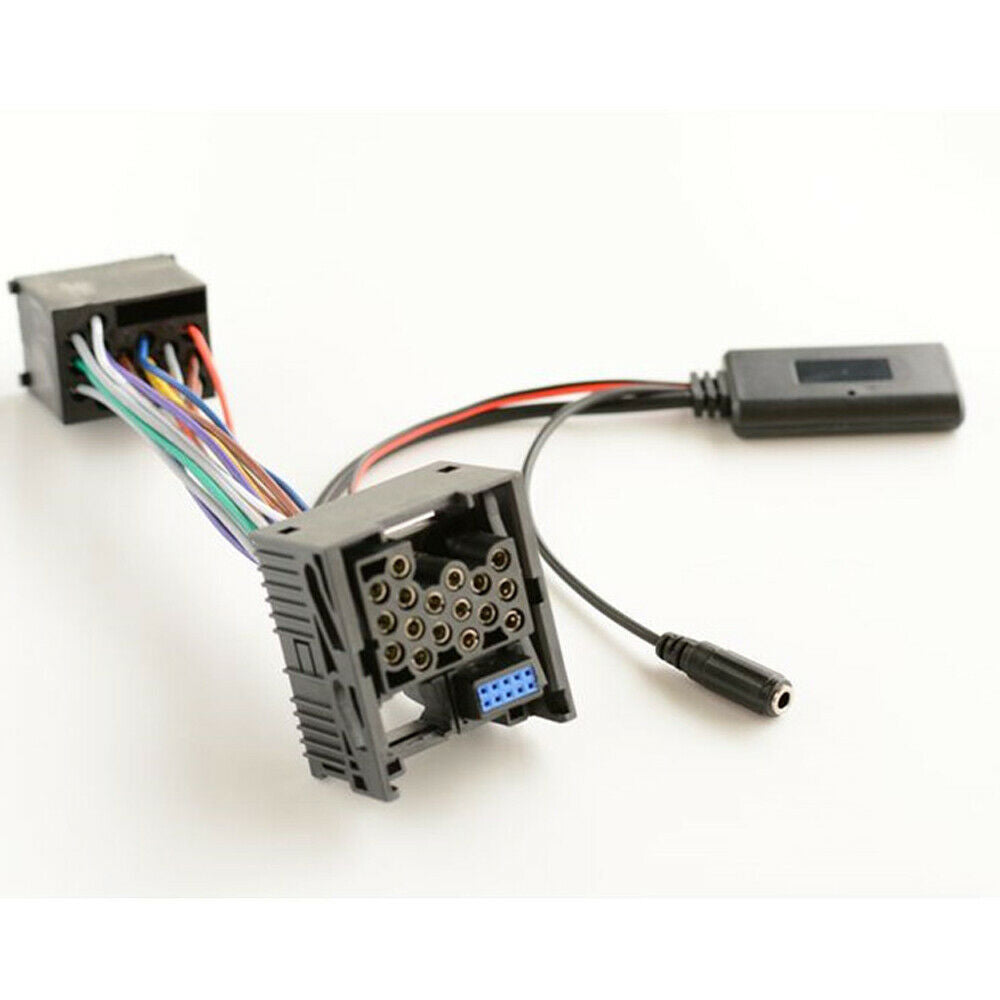 For BMW E46 3 Series Radio Bluetooth 10Pin Lossless AUX IN Audio Cable Adapter
