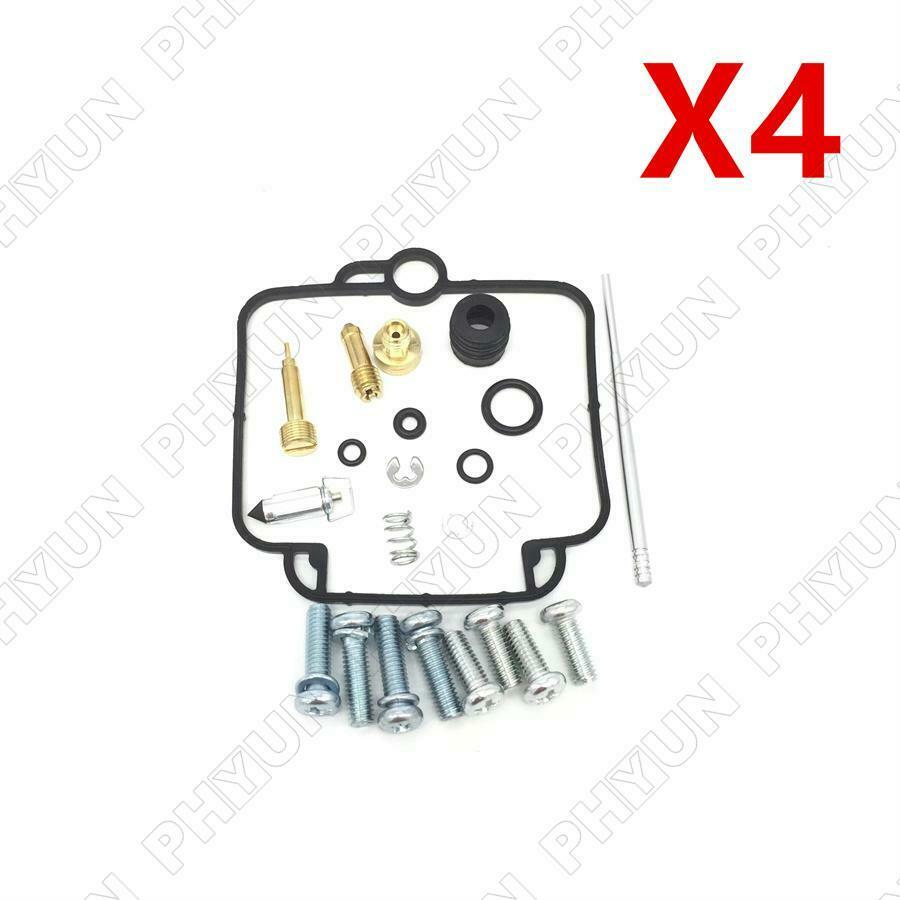 4 Sets Carb Carburetor Repair Kit For Suzuki Katana 600 GSX600F 1990 1991-1996